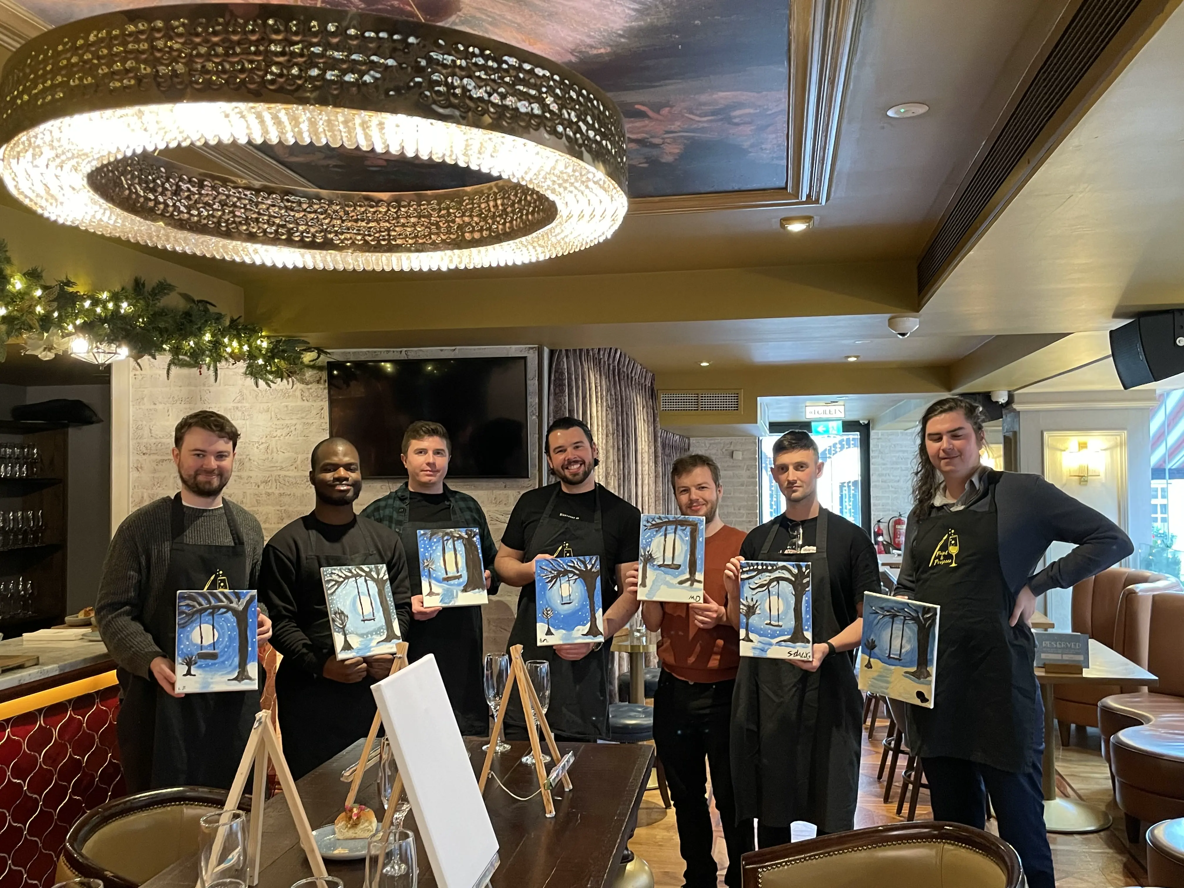 VisionR's team bonding paint